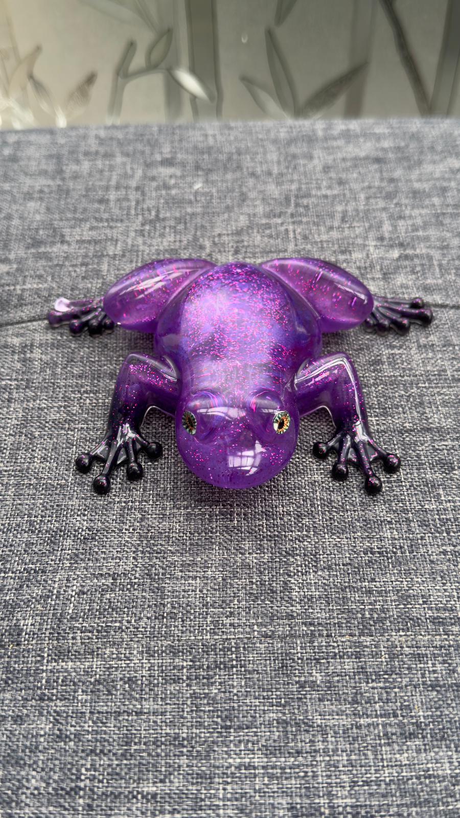 Epoxidharz Frosch Handmade