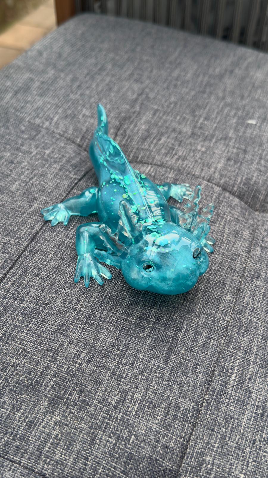 Axolotl 3D Figur Resin