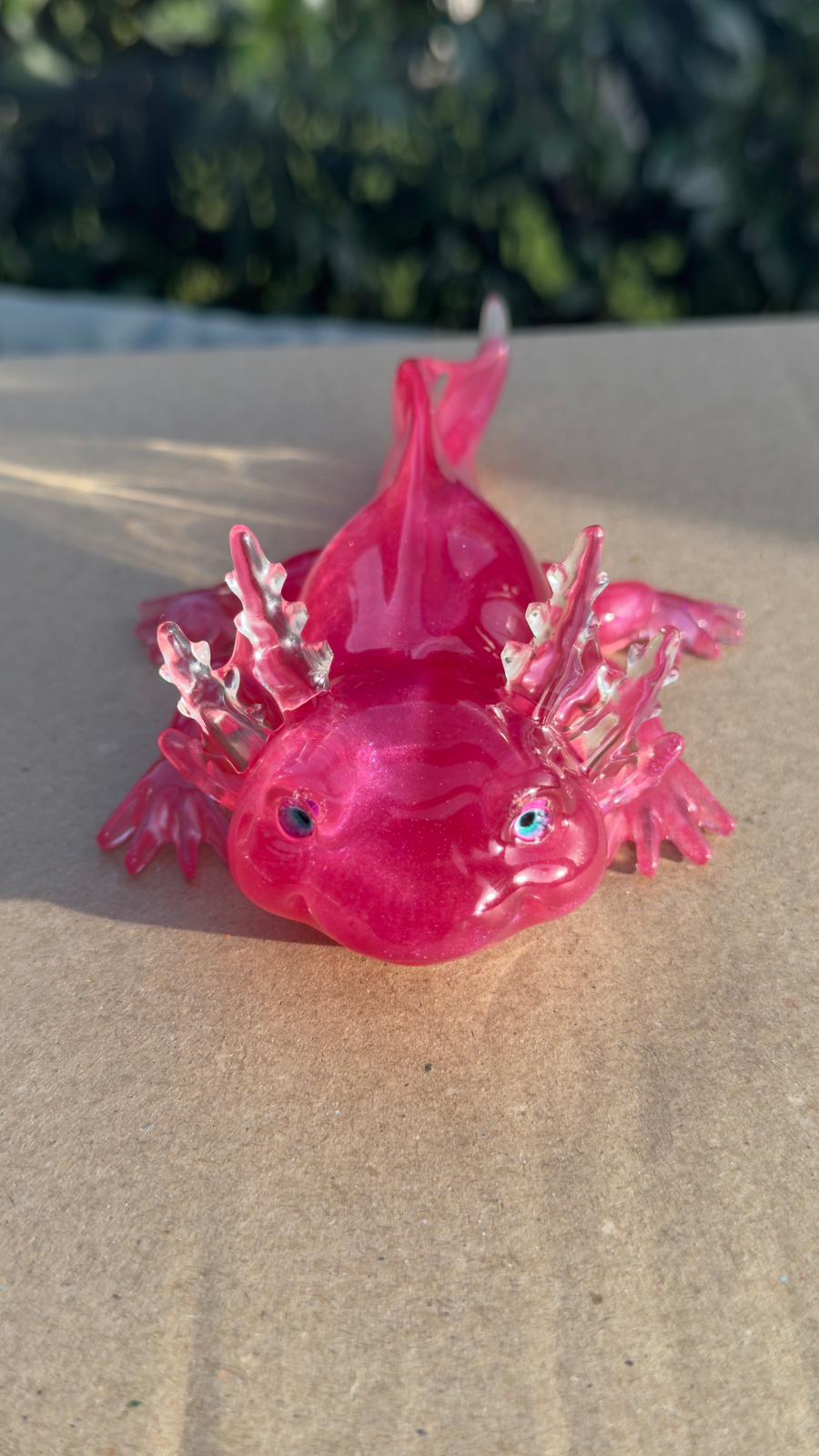 Axolotl 3D Figur Resin