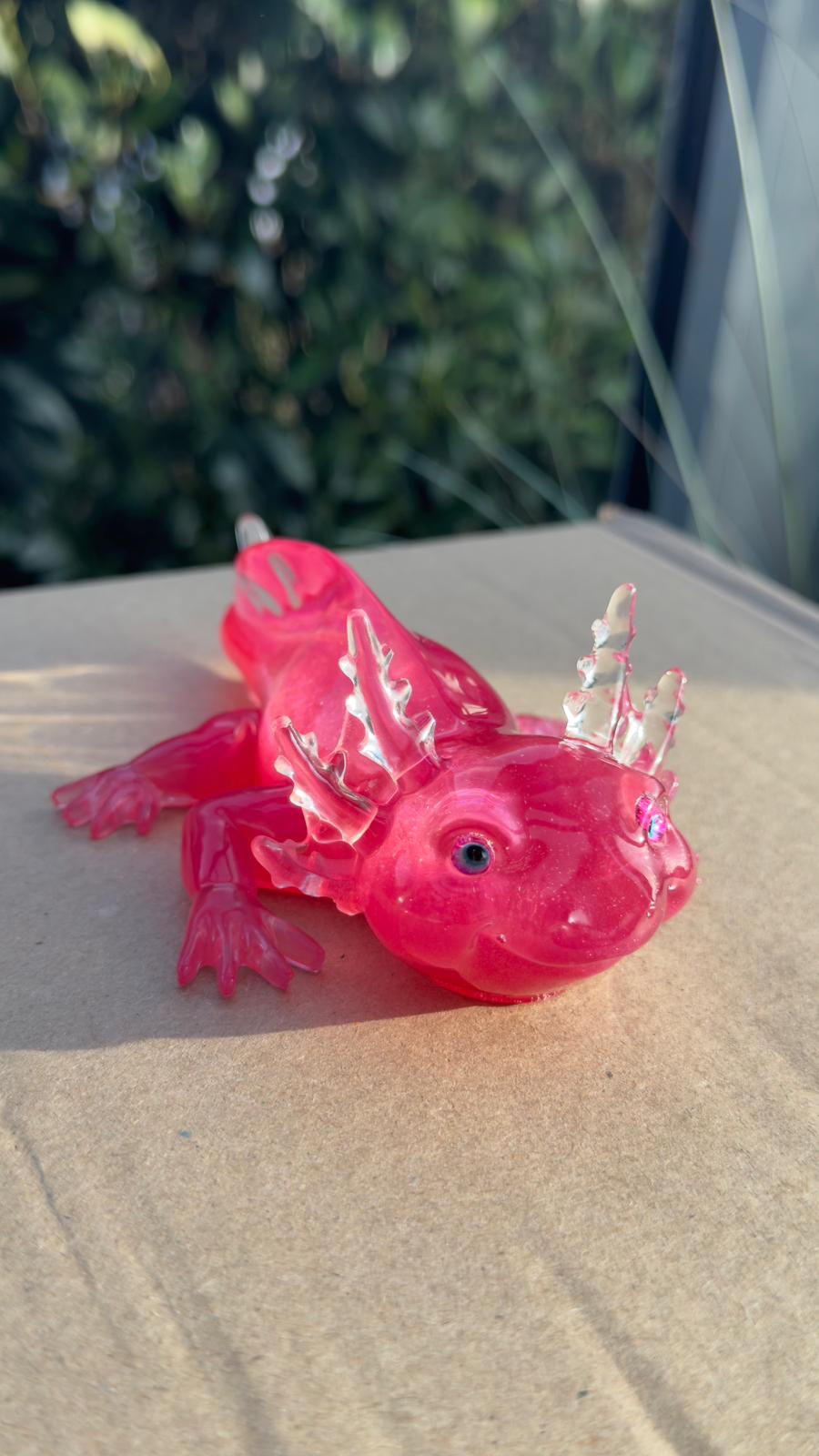 Axolotl 3D Figur Resin