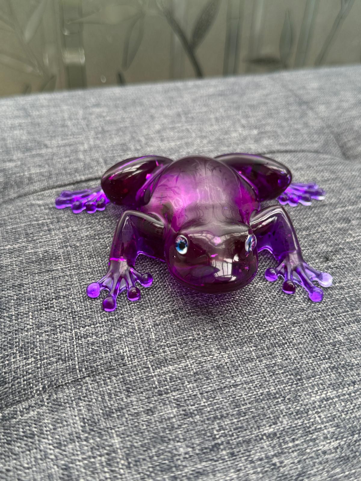 Epoxidharz Frosch Handmade